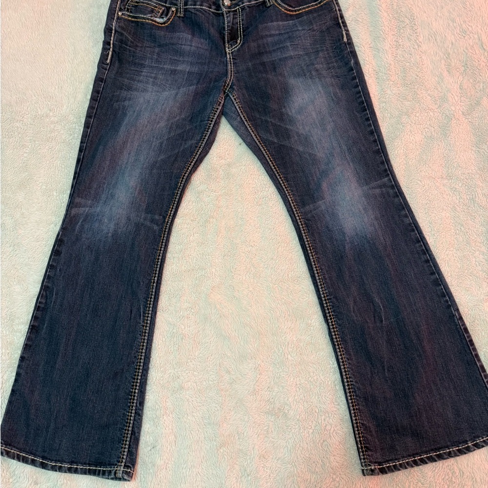 Soundgirl Indigo Wide Leg Jeans